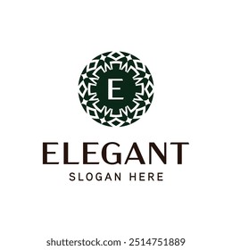 Premium Floral Insignia Template for Elite Brand Identity