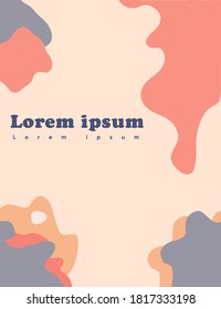 Premium Flyer Vector Art Style Background