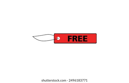 Premium free text  tags vector illustration for use.