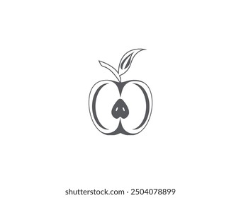 premium fruit logo design vector, vector and illustration,