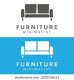 Premium Furniture Logo Design. Creative Symbol for Furniture Company.