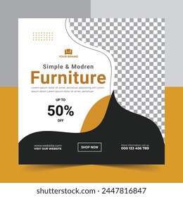 
Premium Furniture sale Instagram post design