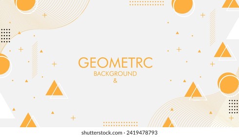 Premium Geomatric background design with Nice Background. Vector horizontal template for digital lux business banner, contemporary formal invitation.