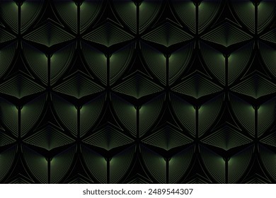 Premium Geometric Pattern Art Background