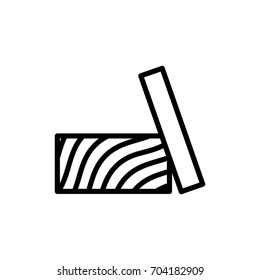 Premium gift icon or logo in line style. High quality sign and symbol on a white background. Vector outline pictogram for infographic, web design and app development.