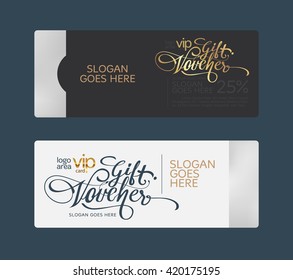 Premium Gift Voucher Template.