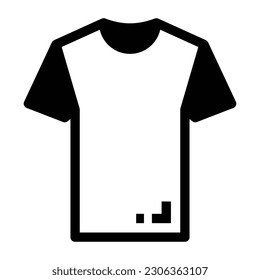 A premium glyph icon of shirt 