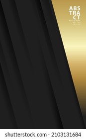 Premium gold background. Luxury pattern. vector illustration