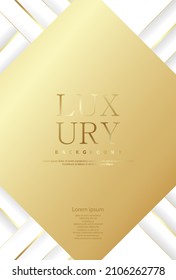 Premium gold background. Luxury pattern. vector illustration