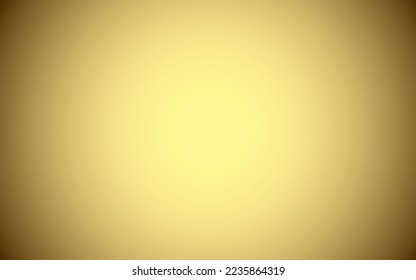 Premium Gold Background vector radial gradient style.