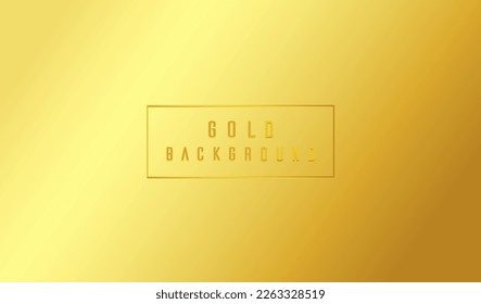 Premium Gold Luxury Metallic Vector Abstract Background