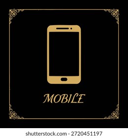 Premium Gold Smartphone Vektorsymbol mit "MOBILE" Text. Elegantes Handysymbol für Telekommunikation, App-Entwicklung und Luxus-Tech-Branding.

Erhöhen Sie Ihre digitale Präsenz mit diesem exquisiten goldenen Smartphone-Symbol, einer perfekten Mischung aus moderner Technologie und High-End-Luxus.