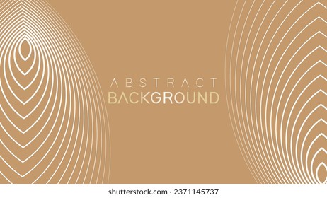 Diseño de fondo dorado premium con rayas abstractas. fondo de lujo.