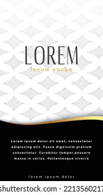 premium golden vertical banners vector illustration