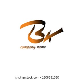 Premium gradation letter BA initials logo. Universal symbol icon vector design template vector for business and company.