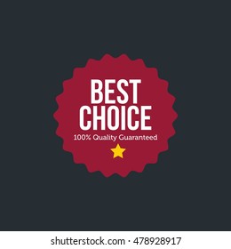 Premium and High Quality label. badge quality vector commercial icon design collection