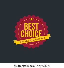 Premium and High Quality label. badge quality vector commercial icon design collection