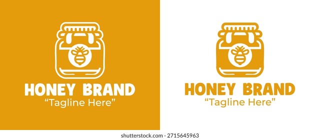 Un logotipo de miel premium adecuado para marcas de miel artesanales y de alta calidad.