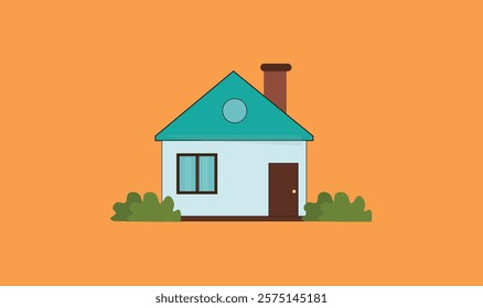 Premium house illustration for use.