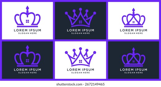 Design-Set für Premium-Haus-Logo