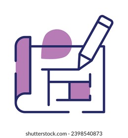Premium-Symbol für das Zeichnen im trendigen Design-Stil, erstaunliche Vektorgrafik