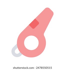 Premium icon of whistle ready to use vector