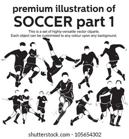 Premium Illustration Soccer Part 1