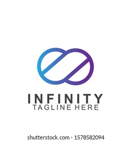 Premium infinity logo design. Icon infinity vector illustration. Eps10