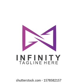 Premium infinity logo design. Icon infinity vector illustration. Eps10