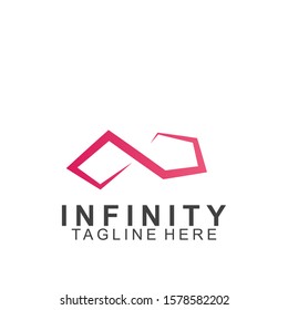 Premium infinity logo design. Icon infinity vector illustration. Eps10