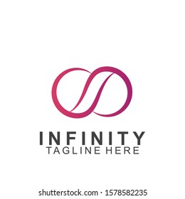 Premium infinity logo design. Icon infinity vector illustration. Eps10