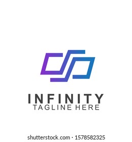 Premium infinity logo design. Icon infinity vector illustration. Eps10
