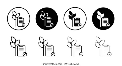 Premium ingredients icon Flat fill set collection