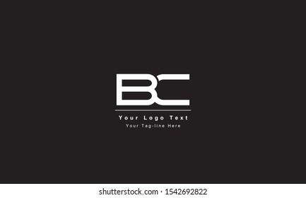 Premium Initial Letter BC logo design. Trendy awesome artistic black and white color
BC CB initial based Alphabet icon logo