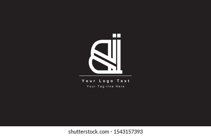 Premium Initial Letter Bi Logo Design Stock Vector (Royalty Free ...