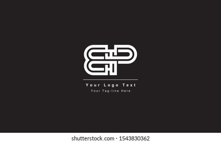 Premium Initial Letter BP logo design. Trendy awesome artistic black and white color
BP PB initial based Alphabet icon logo