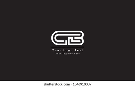 Premium Initial Letter CB logo design. Trendy awesome artistic black and white color
CB BC initial based Alphabet icon logo