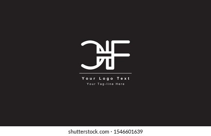 Premium Initial Letter CF logo design. Trendy awesome artistic black and white color
CF FC initial based Alphabet icon logo