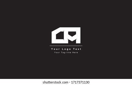 Premium Initial Letter DA logo design. Trendy awesome artistic black and white color. AD DA initial based Alphabet icon logo