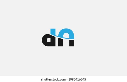 Premium Initial Letter DA logo design. Trendy awesome artistic black and white color
DA AD initial based Alphabet icon logo