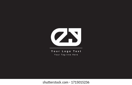 Premium Initial Letter DJ logo design. Trendy awesome artistic black and white color. JD DJ initial based Alphabet icon logo