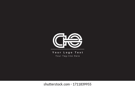 Premium Initial Letter DO logo design. Trendy awesome artistic black and white color
DO OD initial based Alphabet icon logo
