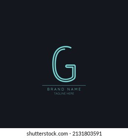 Premium-Anfangsbuchstabe G Logo-Symbol
