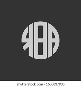 Premium initial RBA or R logo design 