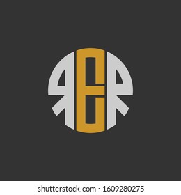 Premium initial RER or R letter logo design