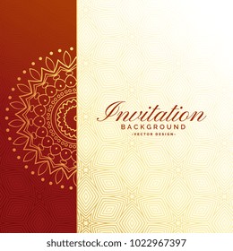 premium invitation luxury background design
