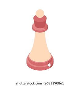Icono isométrico de Premium de planificación de estrategias de recursos humanos