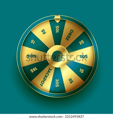 premium jackpot roulette background for money and lottery vector 