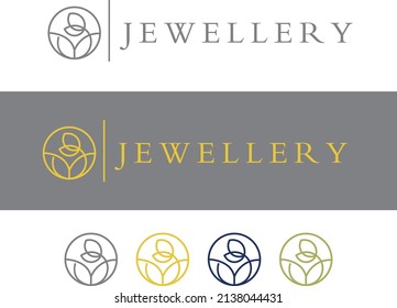 Premium jewelry logo design for fashion  