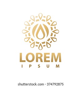 Premium jewelry logo template